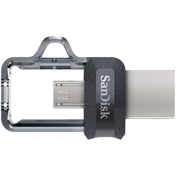 USB ფლეშ მეხსიერება SanDisk SDDD3-032GR 32GB Ultra Dual Drive M3.0 for Android & PC 