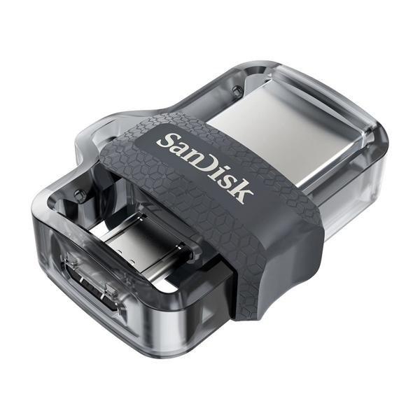 USB ფლეშ მეხსიერება SanDisk SDDD3-032GR 32GB Ultra Dual Drive M3.0 for Android & PC 