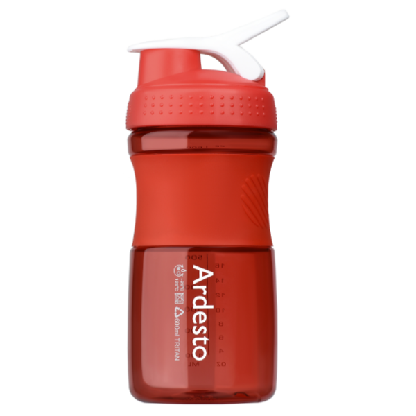 წყლის ბოთლი ARDESTO AR2202TR Bottle 600 ml, Tritan, Red