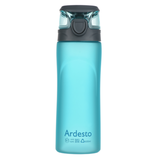 წყლის ბოთლი ARDESTO AR2205PB Bottle 600 ml, Plastic, Blue