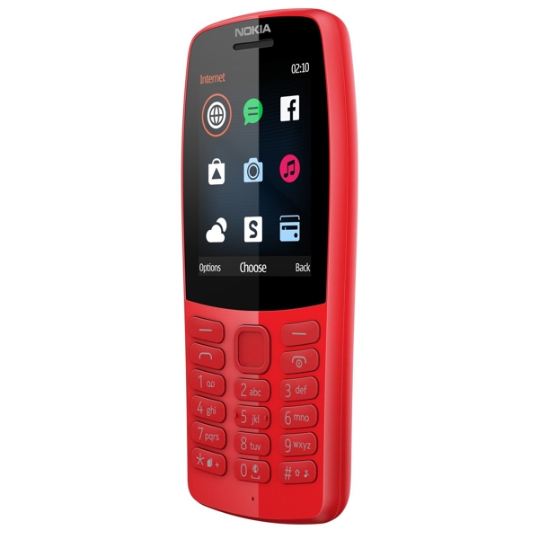 მობილური ტელეფონი Nokia 210 D/S TA-1139 EAC UA Red