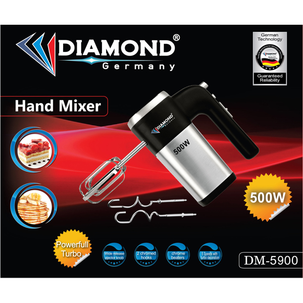 მიქსერი Diamond DM-5900 500W