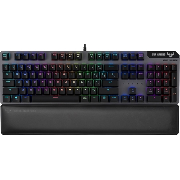 კლავიატურა ASUS Gaming Keyboard TUF Gaming K7 USB Optical-Mech Linear Ru Black