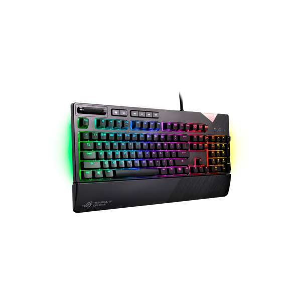 კლავიატურა ASUS Gaming Keyboard ROG STRIX FLARE USB MX Cherry Silent Red Ru