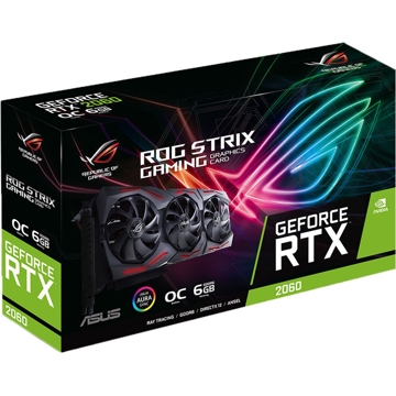 ვიდეო დაფა ASUS GeForce RTX2060 6GB GDDR6 GAMING STRIX OC EVO