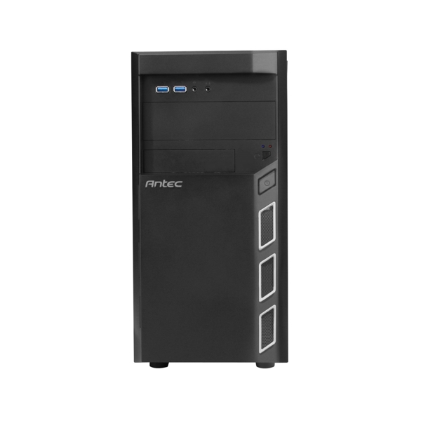 ქეისი Antec VSK3000 Elite-U3 micro-ATX Mini Tower Case, without PSU Black