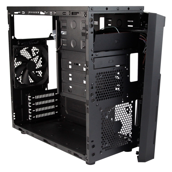 ქეისი Antec VSK3000 Elite-U3 micro-ATX Mini Tower Case, without PSU Black