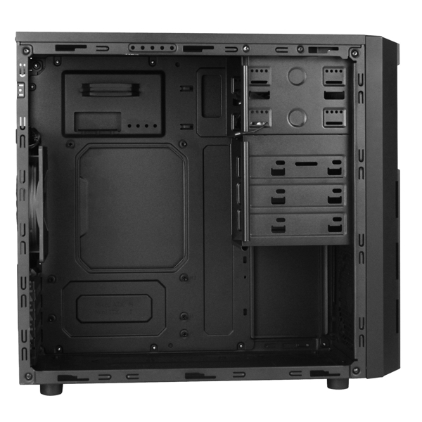 ქეისი Antec VSK3000 Elite-U3 micro-ATX Mini Tower Case, without PSU Black