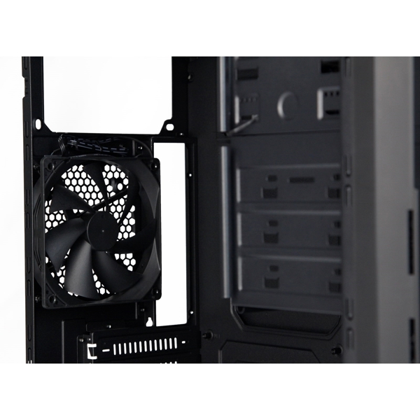 ქეისი Antec VSK3000 Elite-U3 micro-ATX Mini Tower Case, without PSU Black