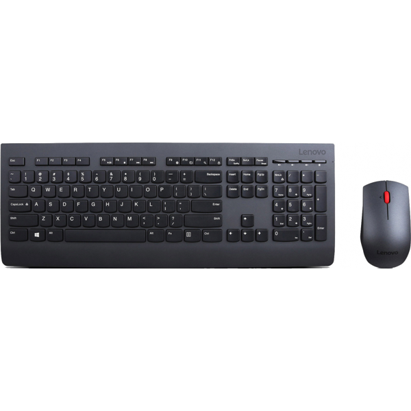 კლავიატურა + მაუსი Lenovo Professional Wireless Keyboard and Mouse Combo Black