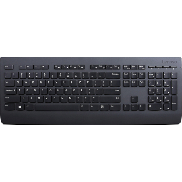 კლავიატურა + მაუსი Lenovo Professional Wireless Keyboard and Mouse Combo Black