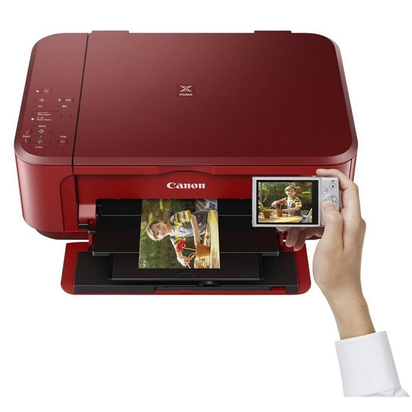 პრინტერი Canon Pixma MG3640S MFP, A4,1200 X 2400 DPI, WI-FI, 9.9PPM Red