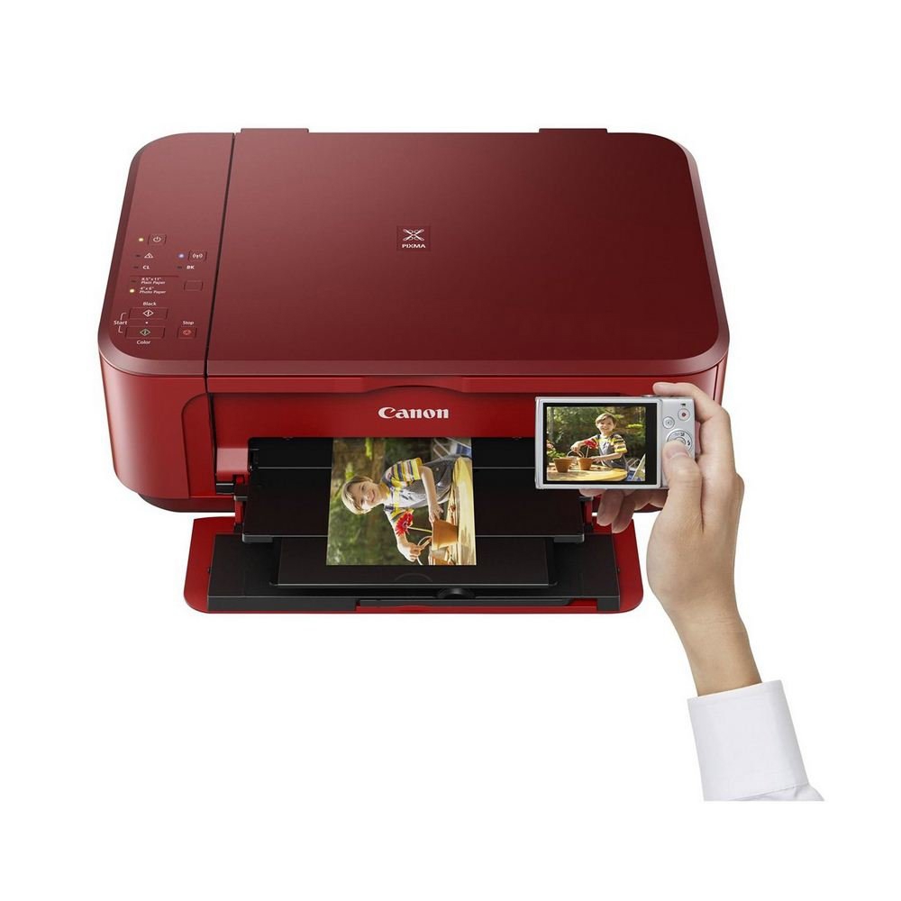 პრინტერი Canon Pixma MG3640S MFP, A4,1200 X 2400 DPI, WI-FI, 9.9PPM Red
