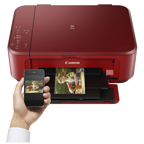 პრინტერი Canon Pixma MG3640S MFP, A4,1200 X 2400 DPI, WI-FI, 9.9PPM Red