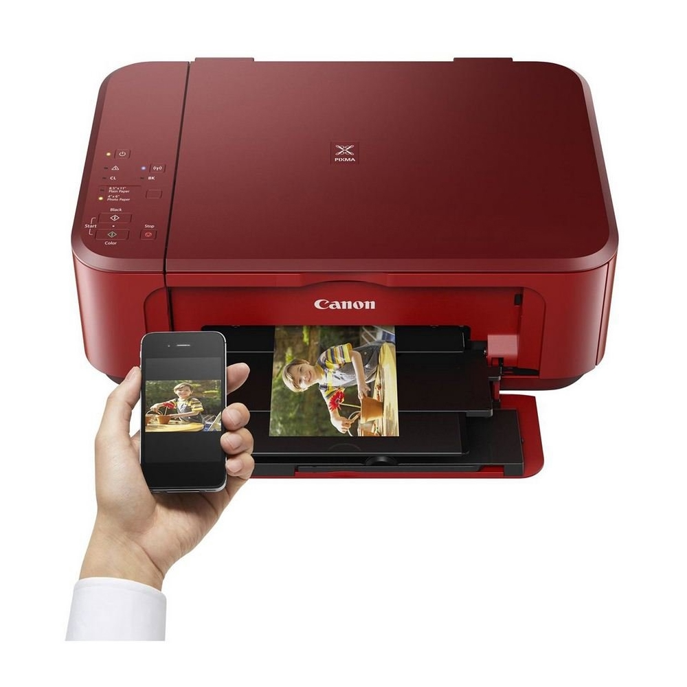 პრინტერი Canon Pixma MG3640S MFP, A4,1200 X 2400 DPI, WI-FI, 9.9PPM Red