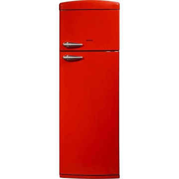 მაცივარი VESTEL SD325R A+, 210L Red