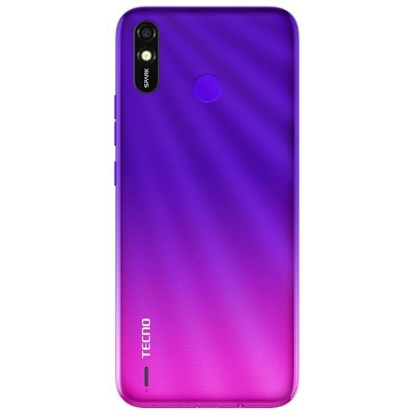 მობილური ტელეფონი TECNO Spark 4 Lite (BB4k) 2GB, 32GB Dual SIM Hillier Purple