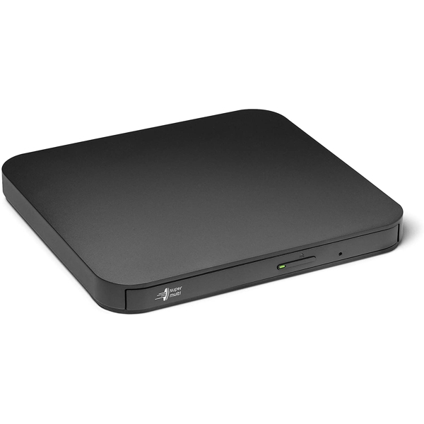 დისკის წამკითხველი Hitachi-LG GP90NB70 DVD-R/RW USB2.0 EXT Ret Ultra Slim Black