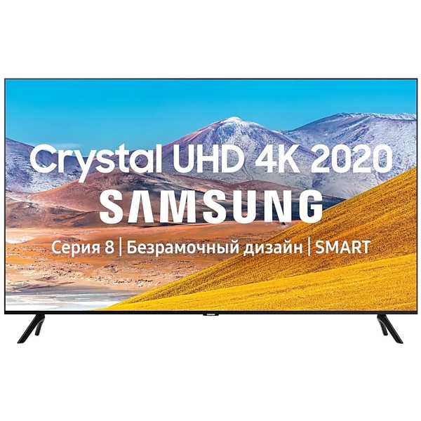 ტელევიზორი SAMSUNG UE82TU8000UXRU 82" LED, UHD Black