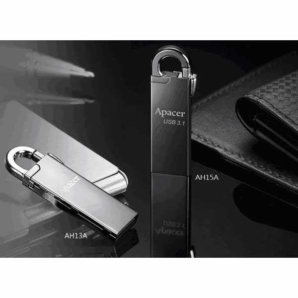 USB ფლეშ მეხსიერება Apacer 16GB USB 2.0 AH13A Silver