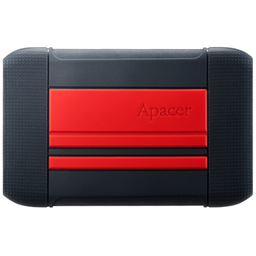 გარე მყარი დისკი Apacer 2.5" USB 3.1 1TB AC633 IP55 Red