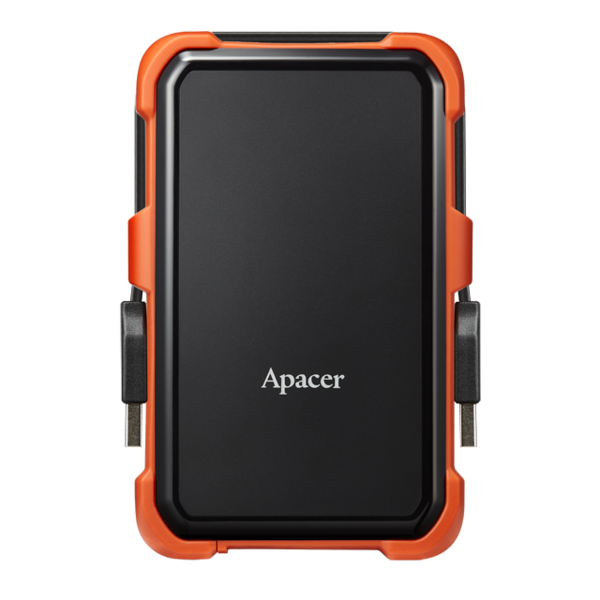 გარე მყარი დისკი Apacer 2.5" USB 3.1 1TB AC630 IP55 Black/Orange