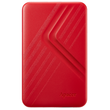 გარე მყარი დისკი Apacer USB 3.1 Gen 1 Portable Hard Drive AC236 1TB Red