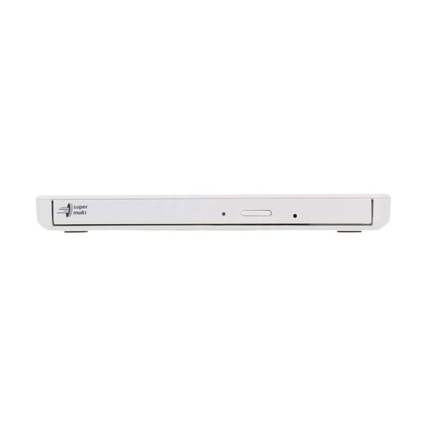 დისკის წამკითხველი Hitachi-LG GP60NW60 DVD-R/RW USB2.0 EXT Ret Ultra Slim White