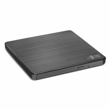 დისკის წამკითხველი Hitachi-LG GP60NB60 DVD-R/RW USB2.0 EXT Ret Ultra Slim Black