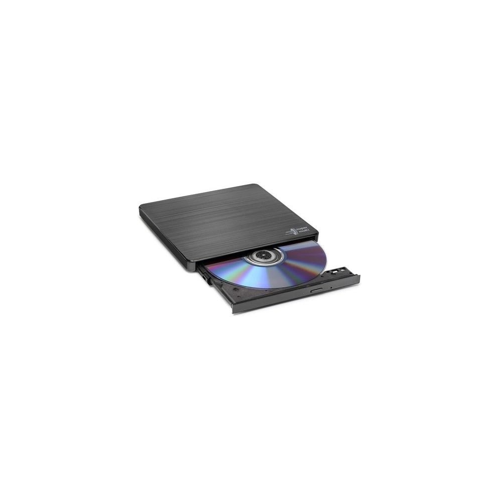 დისკის წამკითხველი Hitachi-LG GP60NB60 DVD-R/RW USB2.0 EXT Ret Ultra Slim Black