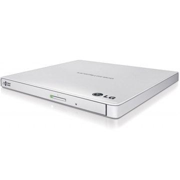 დისკის წამკითხველი Hitachi-LG GP57EW40 DVD-R/RW USB2.0 EXT Ret Ultra Slim White