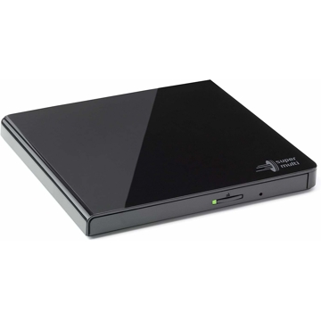 დისკის წამკითხველი Hitachi-LG GP57EB40 DVD-R/RW USB2.0 EXT Ret Ultra Slim Black