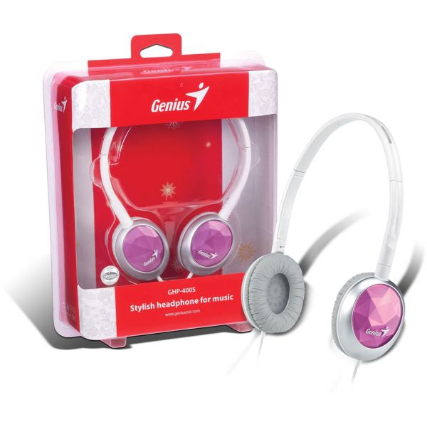 GHP-400S Red Genius Light weight headphone