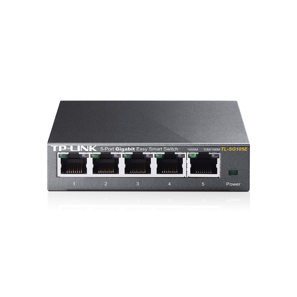 სვიჩი TL-SG105E TP-Link 5-Port 10/100/1000Mbps Smart Switch