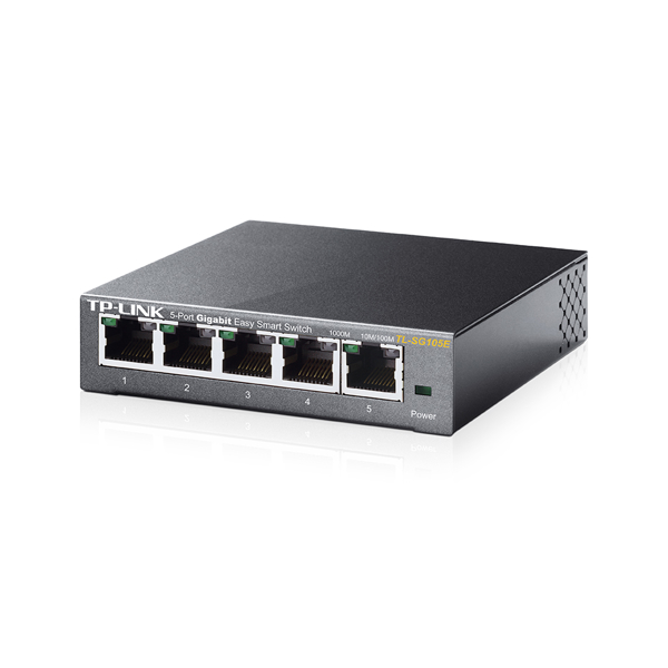 სვიჩი TL-SG105E TP-Link 5-Port 10/100/1000Mbps Smart Switch