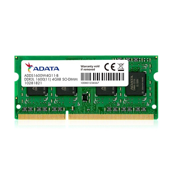 ოპერატიული მეხსიერება ADATA ADDS1600W4G11-B 4GB DDR3L