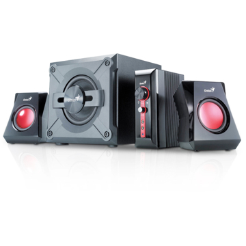 დინამიკები SW-G2.1 1250 Black Genius 4-piece Gaming Speaker System 38w 