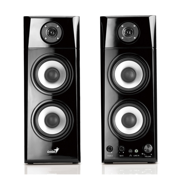 დინამიკები SP-HF1800A Genius Black Three-Way Wood Hi Fi Speakers 50W