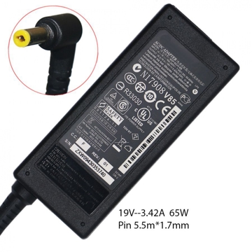 ნოუთუქის დამტენი Power adapter for ACER 19V 3.42A Connector size 5.5*1.7mm