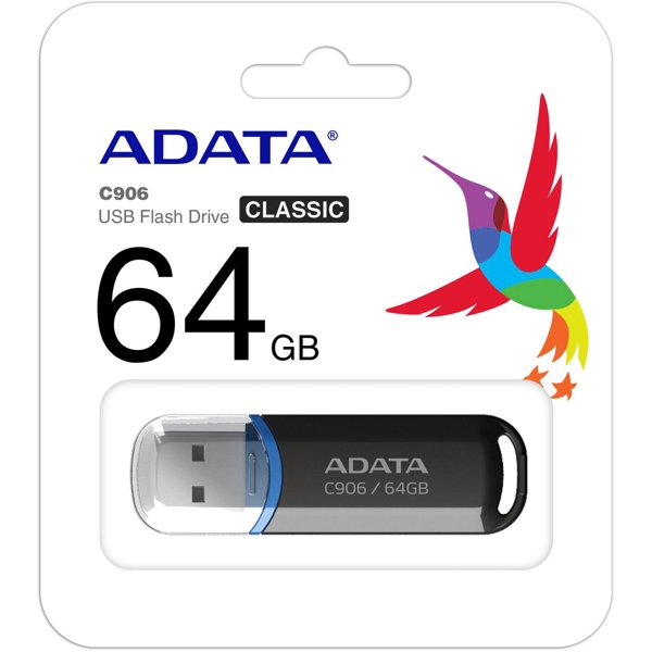 USB ფლეშ მეხსიერება ADATA AC906-32G-RBK ADATA Classic C906 32GB