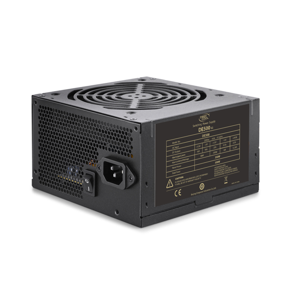 კვების ბლოკი DE500 V2 Deepcool ATX 12V V2.31 350W rated power with 120mm silent fan