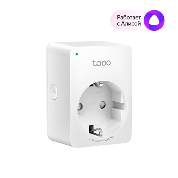 Smart დენის სოკეტი Tapo P100 TP-Link Mini Smart Wi-Fi Socket