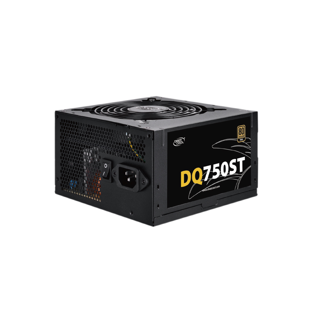 კვების ბლოკი Deepcool DQ750ST 750W real power supply with 80Plus Gold Certified and 120mm