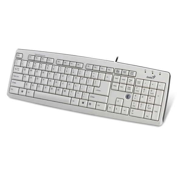 კლავიატურა KB-06XE Genius Desktop Keyboard White USB