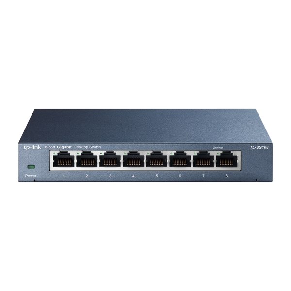 სვიჩი TL-SG108 TP-Link 8-Port Gigabit 10/100/1000Mbps Desktop Switch