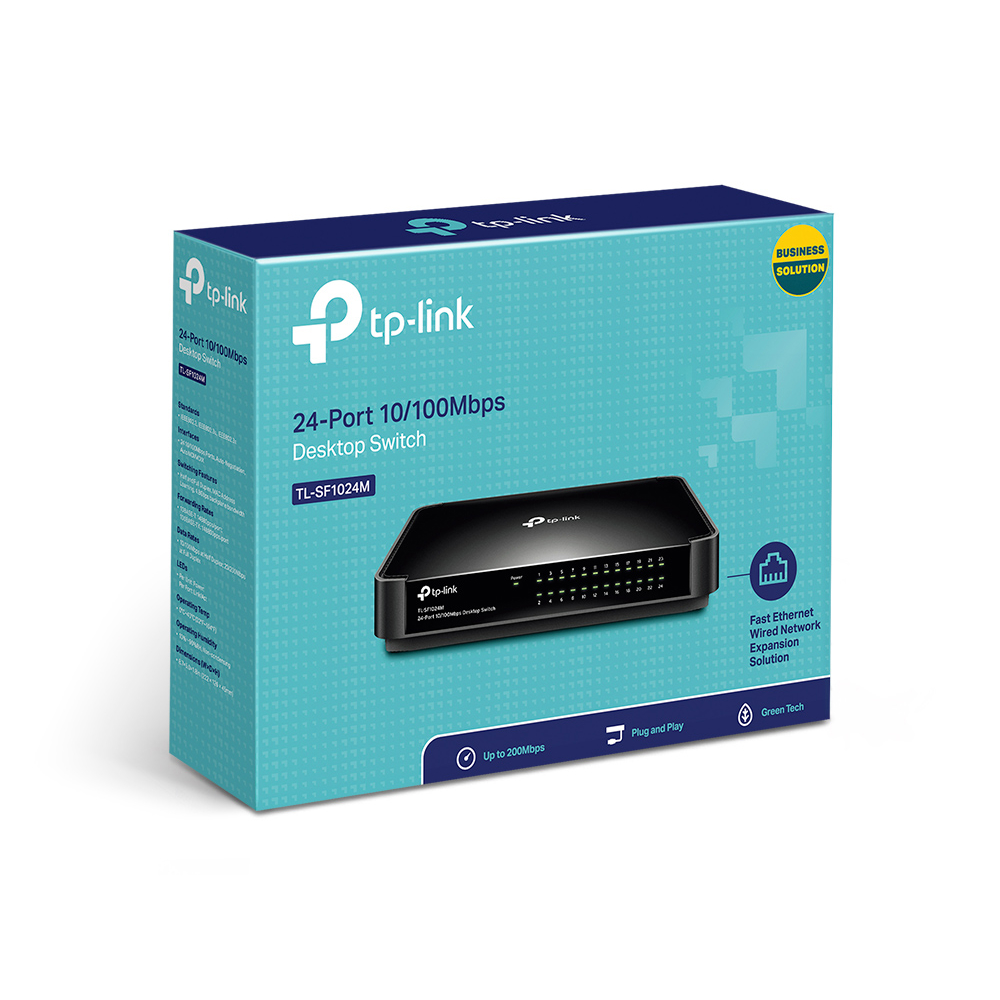 TL-SF1024M TP-Link 24-Port 10/100Mbps Desktop Switch