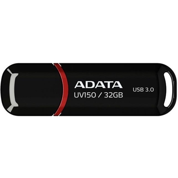 USB ფლეშ მეხსიერება ADATA AUV150-32G-RBK UV150 Flash drive 32GB USB 3.1