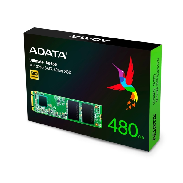 მყარი დისკი SSD ADATA ASU650NS38-480GT-C M.2 2280 480GB