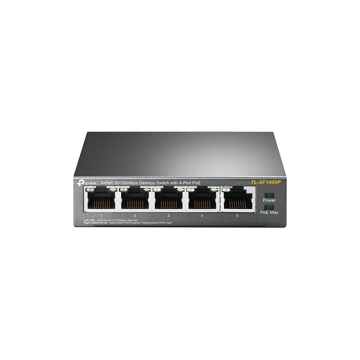 სვიჩი TL-SF1005P TP-Link 5-Port 10/100Mbps Desktop Switch with 4-Port PoE