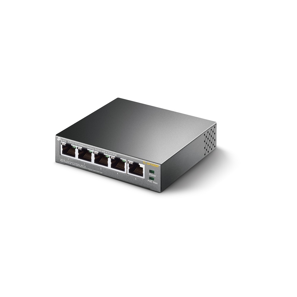 სვიჩი TL-SF1005P TP-Link 5-Port 10/100Mbps Desktop Switch with 4-Port PoE